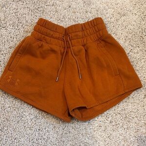 Under Armour Loose High Rise Sweat Shorts